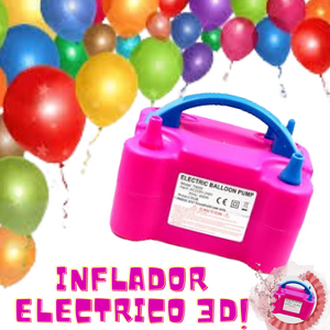 🔮 Inflador Eléctrico 3D PREMIUM: ¡Tu Compañero Perfecto para Fiestas y Eventos!🔮