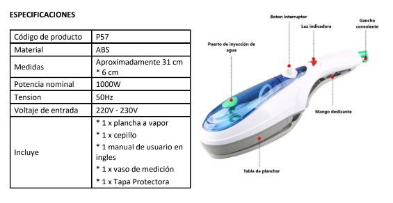 🔥PLANCHA A VAPOR PREMIUM🔥DILE A ADIOS A LA ROPA HUMEDA🔥