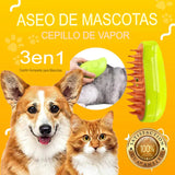 ⭐Cepillo VaporPlus- Todo en Uno👍Mascotas Radiantes😎.